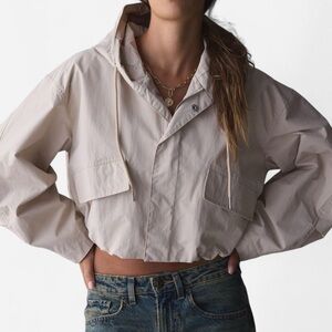 Urban Outfitters BDG Casey Cropped Windbreaker